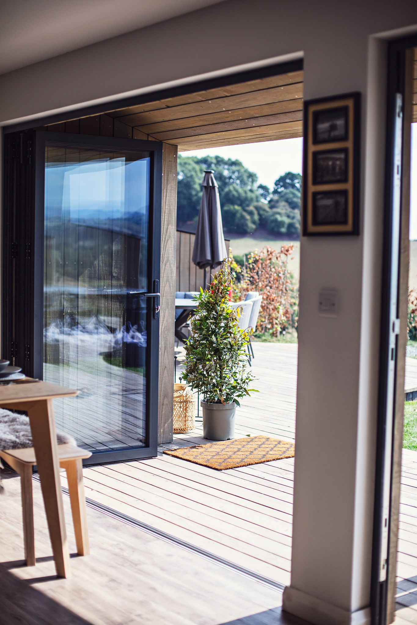 Outdoor deck detail